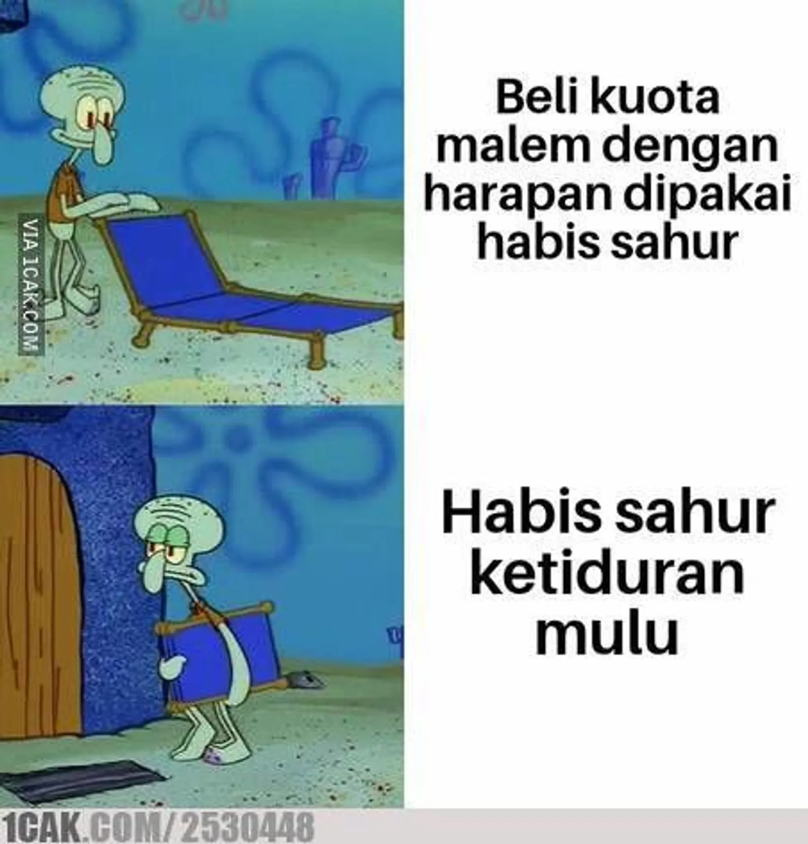 10 Meme Sahur Lucu yang 'Related' Banget