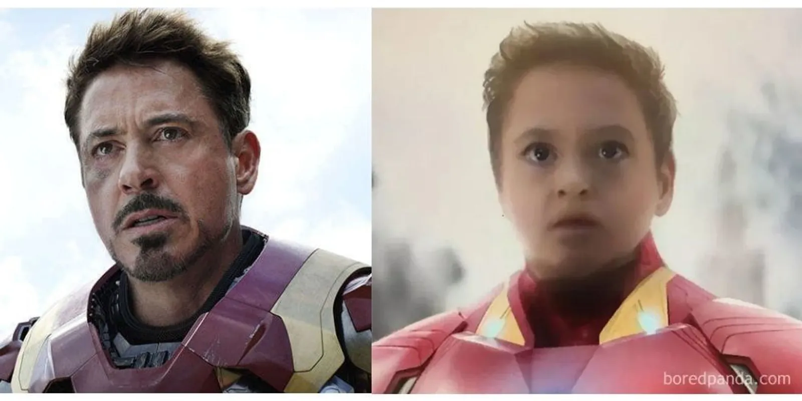 Begini Lucunya Kalau 25 Wajah Superhero Avengers Berubah Menjadi Bayi