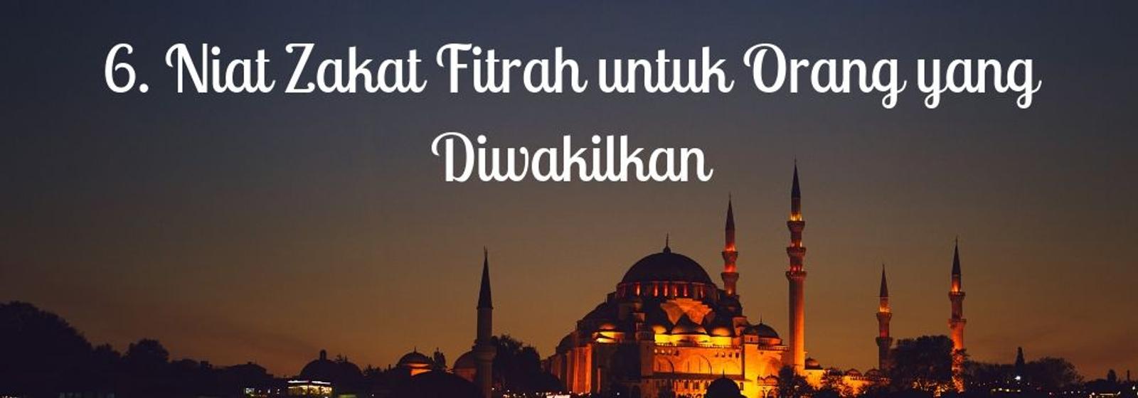 Niat Doa Zakat Fitrah untuk Keluarga dan Diri Sendiri