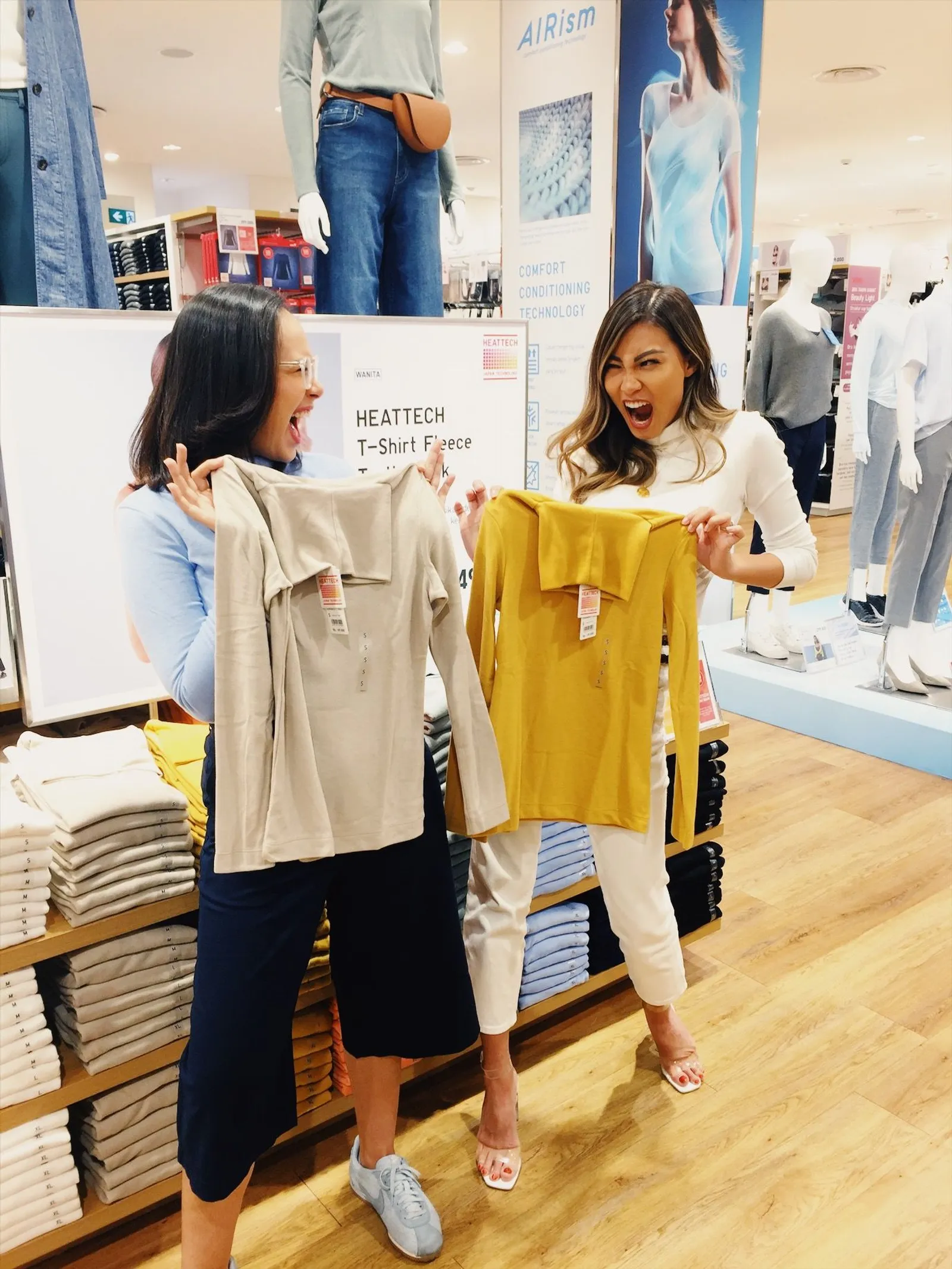 3 Tips Styling UNIQLO Heattech a la Pamela Bowie & Patricia Gouw