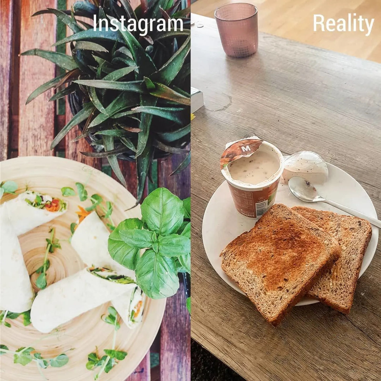 Nggak Secantik di Instagram, Ini 10 Foto Nyata Si Pencinta Makanan