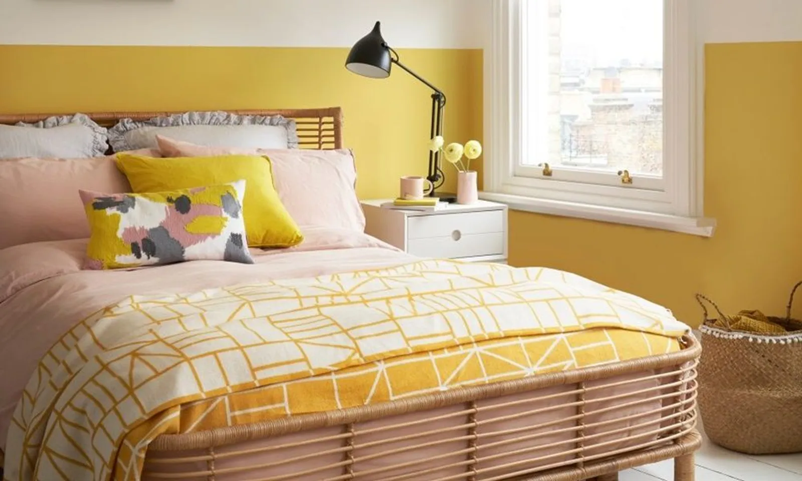 10 Inspirasi Desain Warna Kuning untuk Kamar