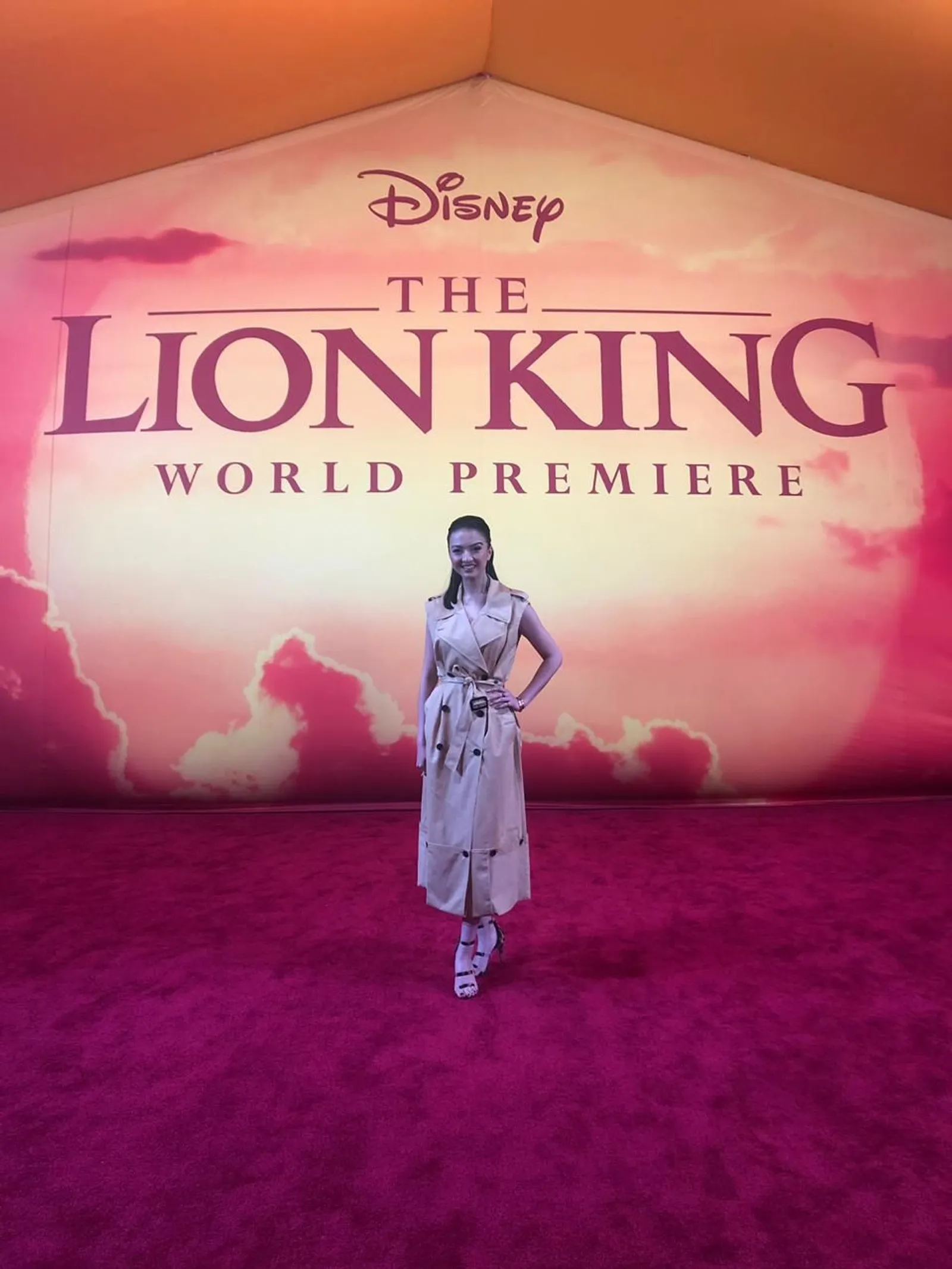 Raline Shah Jadi Orang Indonesia Pertama yang Menonton The Lion King
