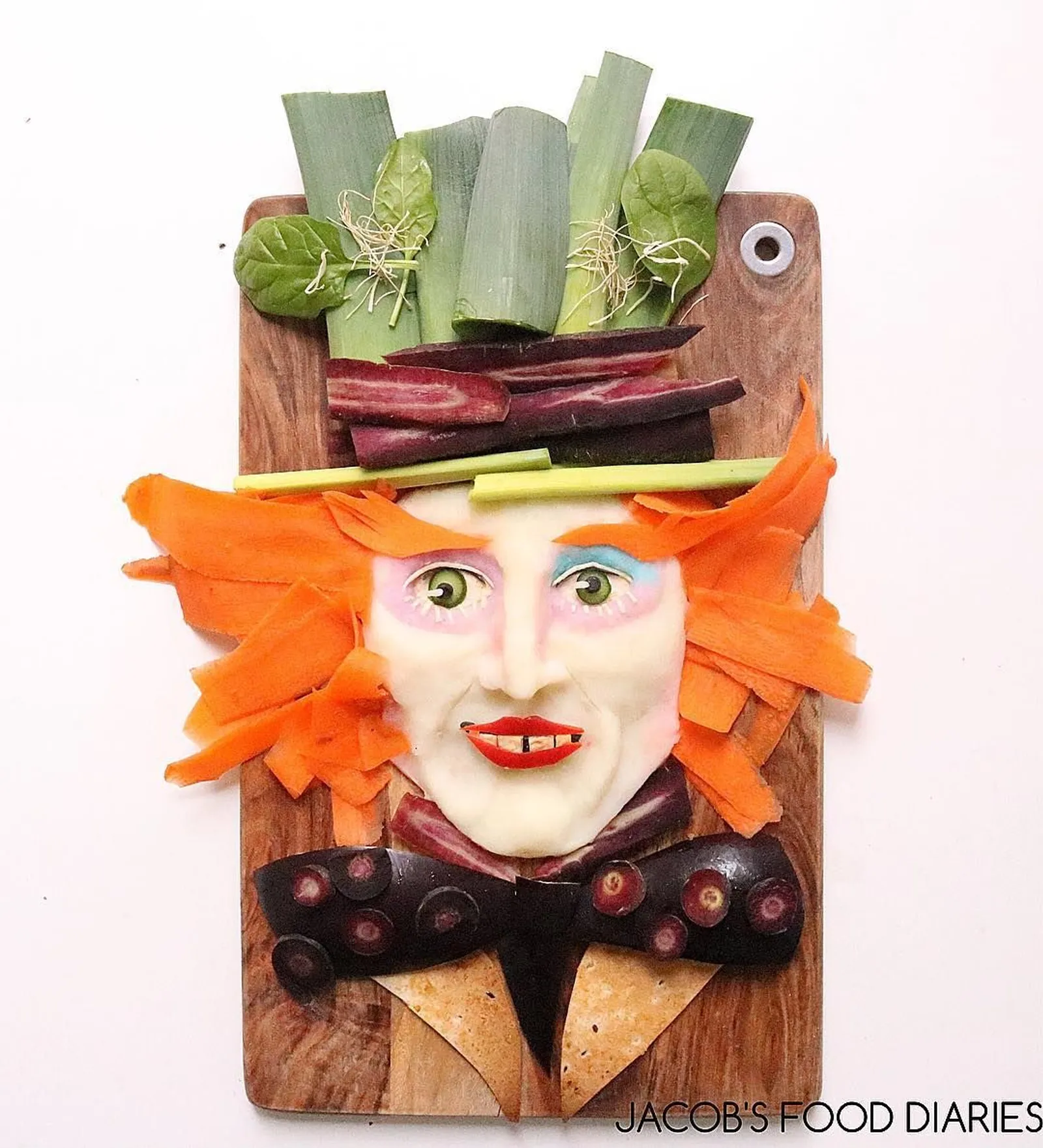 Kreasi Makanan Organik Jadi 11 Karya Seni yang Keren Banget