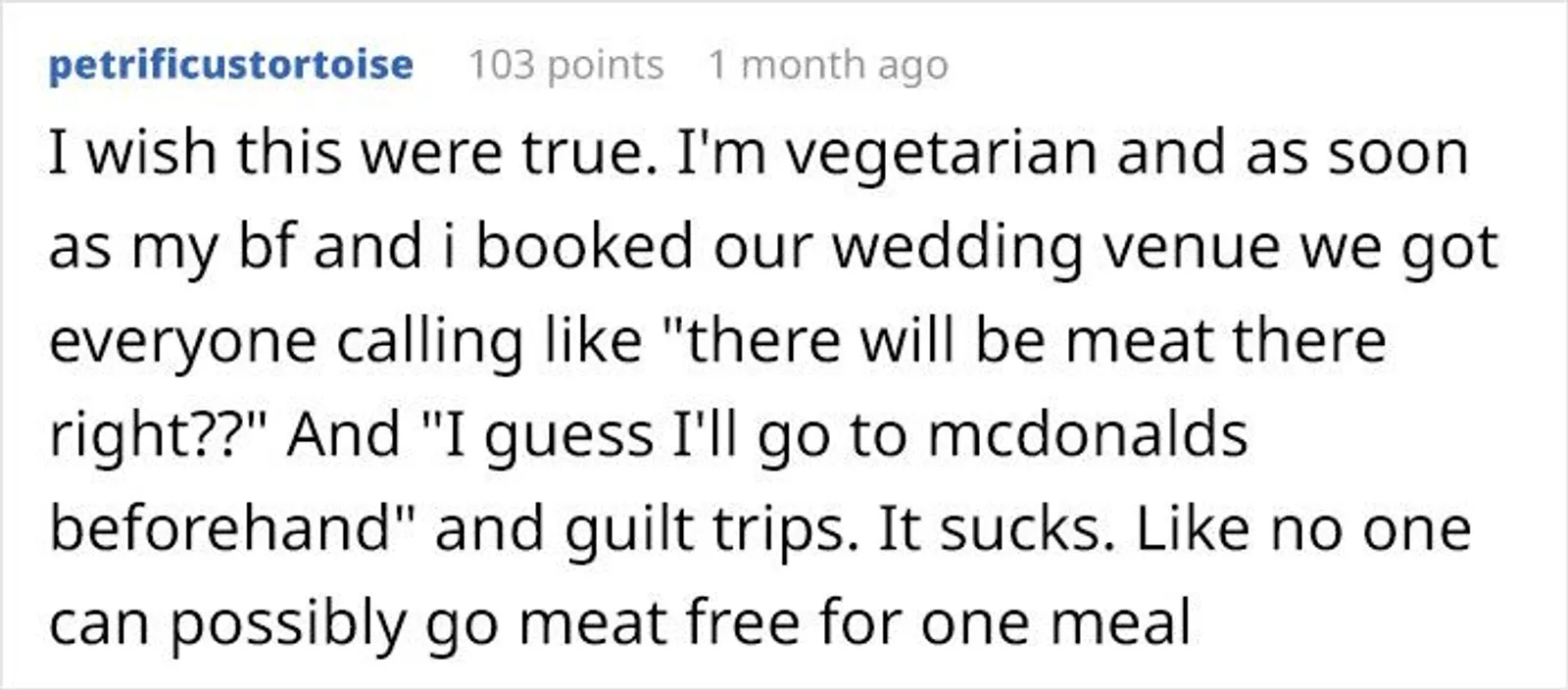 Pasangan Ini Melarang Tamu Pemakan Daging Hadir di Pernikahannya
