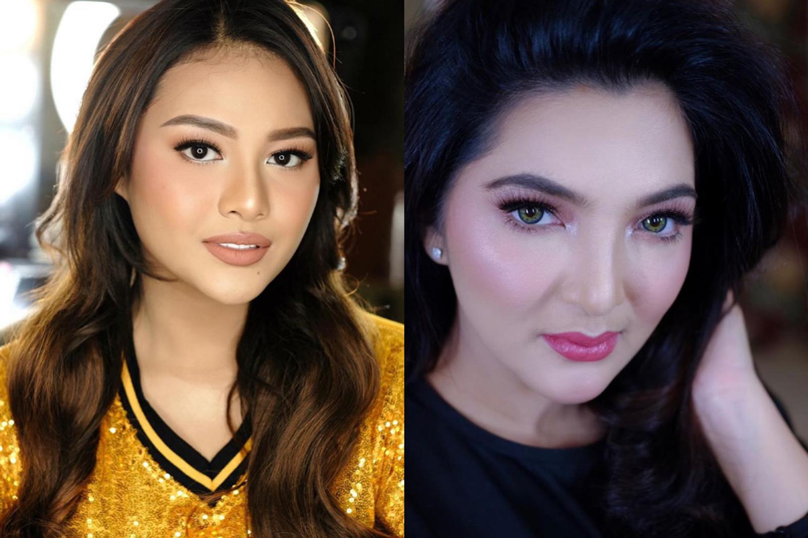 Kerap Tampil Bersama, Begini Gaya Makeup Ashanty dan Aurel Hermansyah