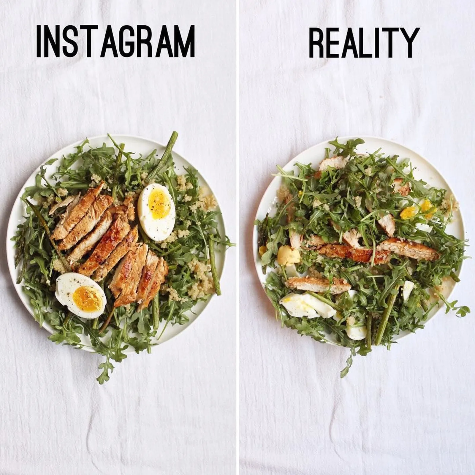 Nggak Semenarik di Instagram, Ini Tampilan Asli Makanan Organik