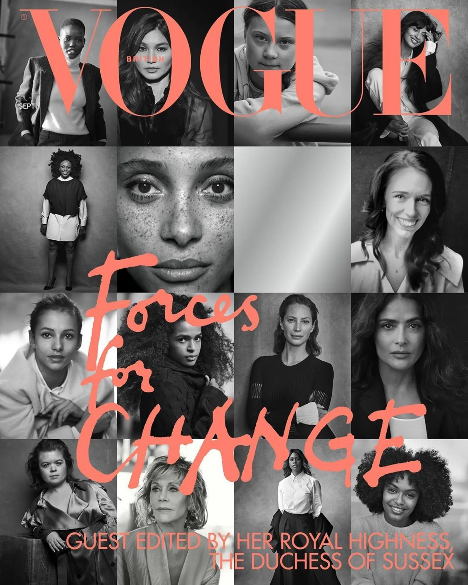 15 Sosok Perempuan Pilihan Meghan Markle untuk Cover Vogue Inggris