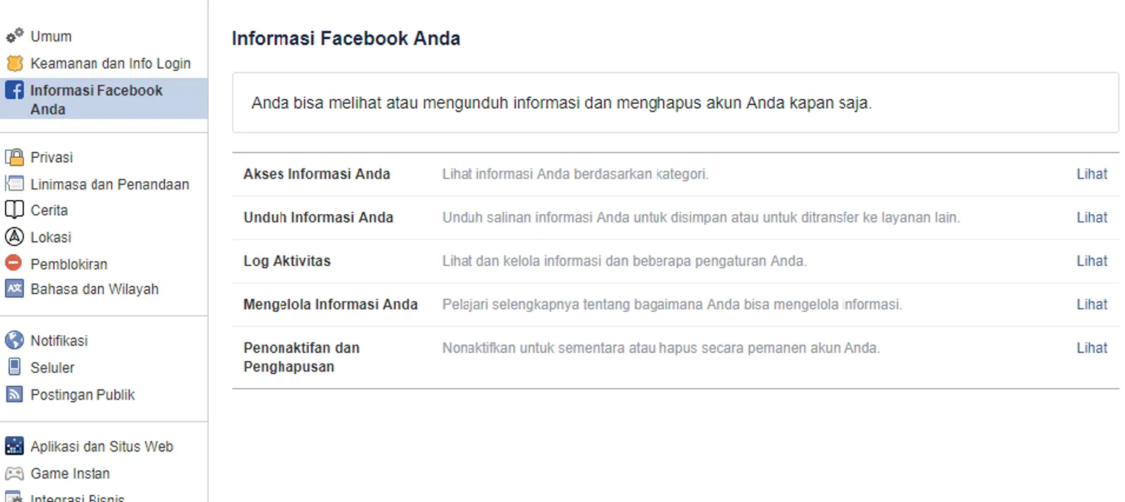 Cara Praktis Menonaktifkan dan Mengaktifkan Kembali Akun Facebook