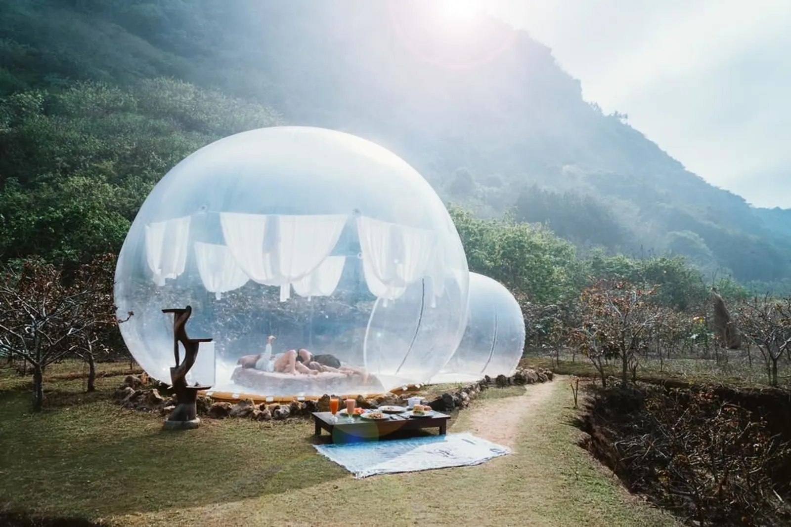 Serasa Menyatu dengan Alam, Inilah Potret Bubble Hotel di Bali