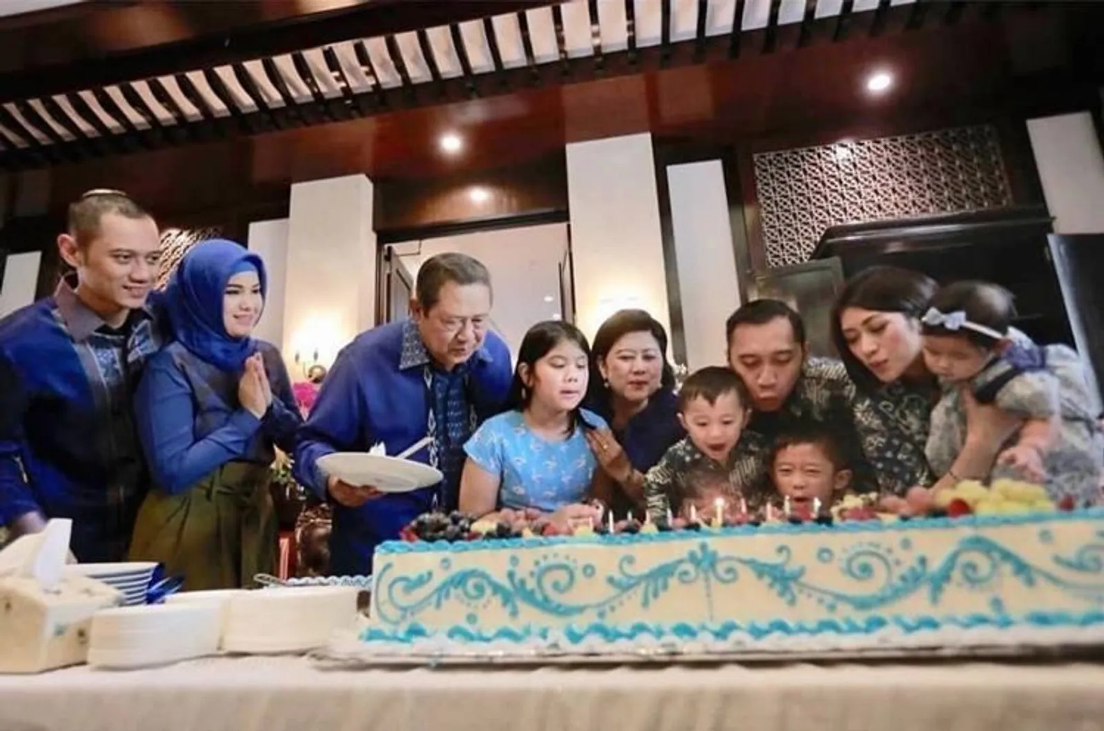 Jadi Panutan, Potret SBY dan Keluarga yang Jarang Dilihat Publik