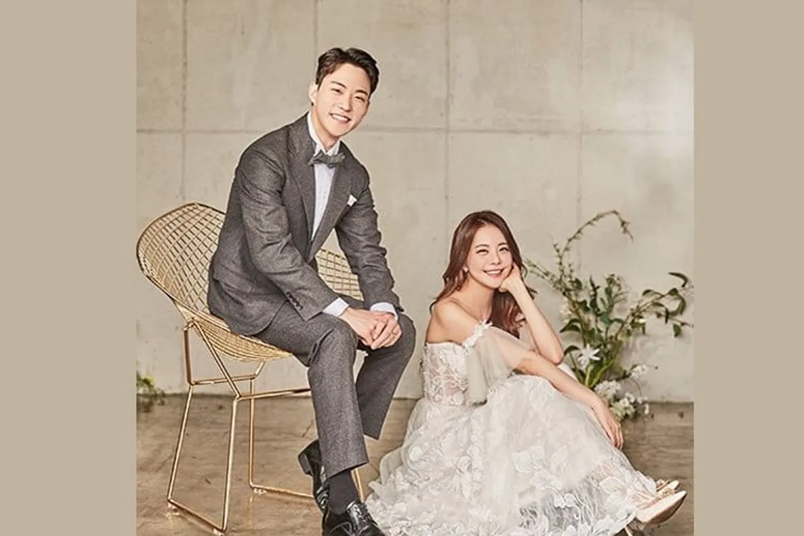 Kaya Raya, Para Seleb Korea Ini Justru Pilih Foto Pernikahan Sederhana