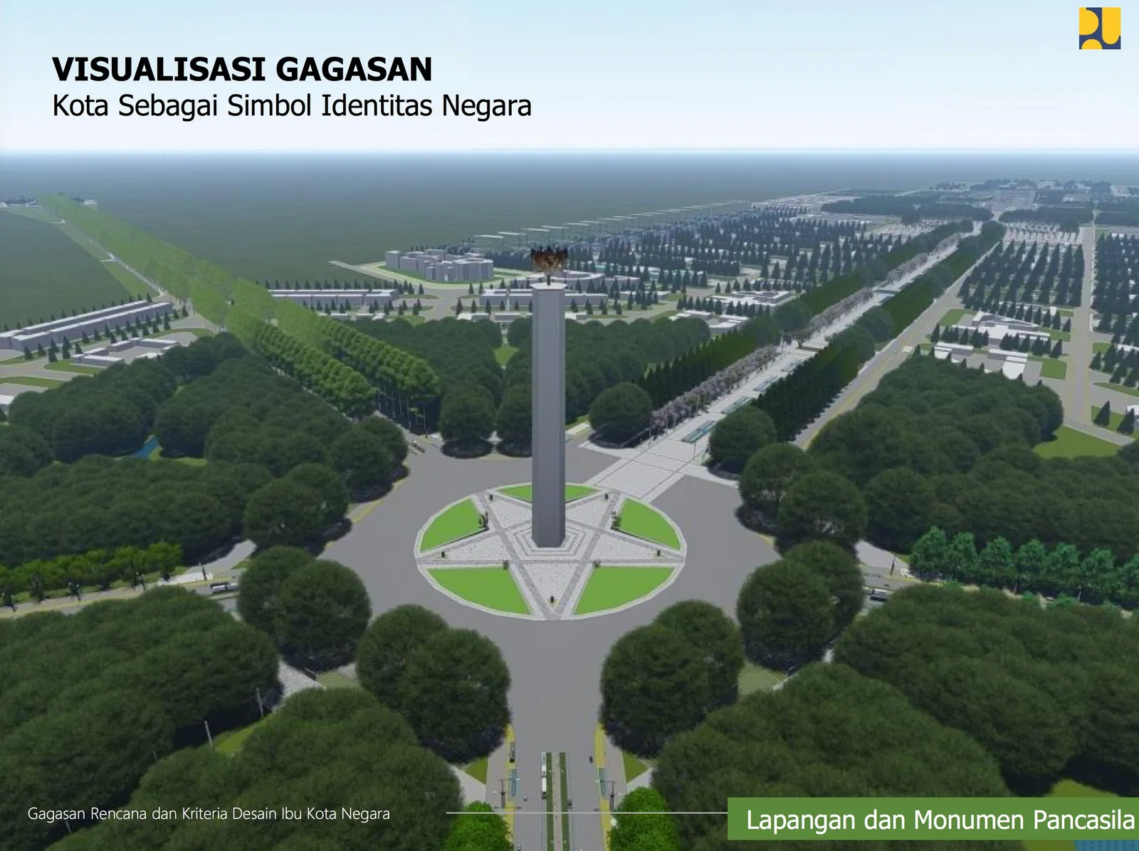 Bikin Iri, Penuh Ruang Hijau Ini Desain Ibu Kota Baru di Kalimantan