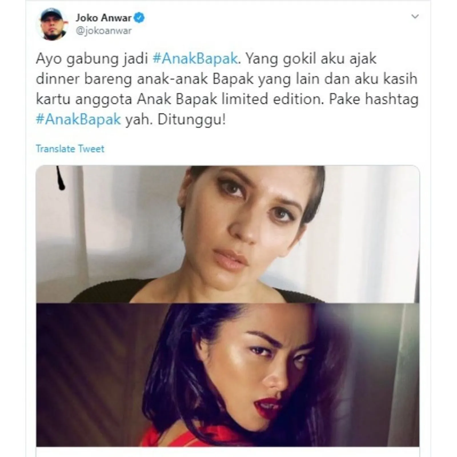 Karena Pengkor, Hashtag #AnakBapak Ramai di Twitter