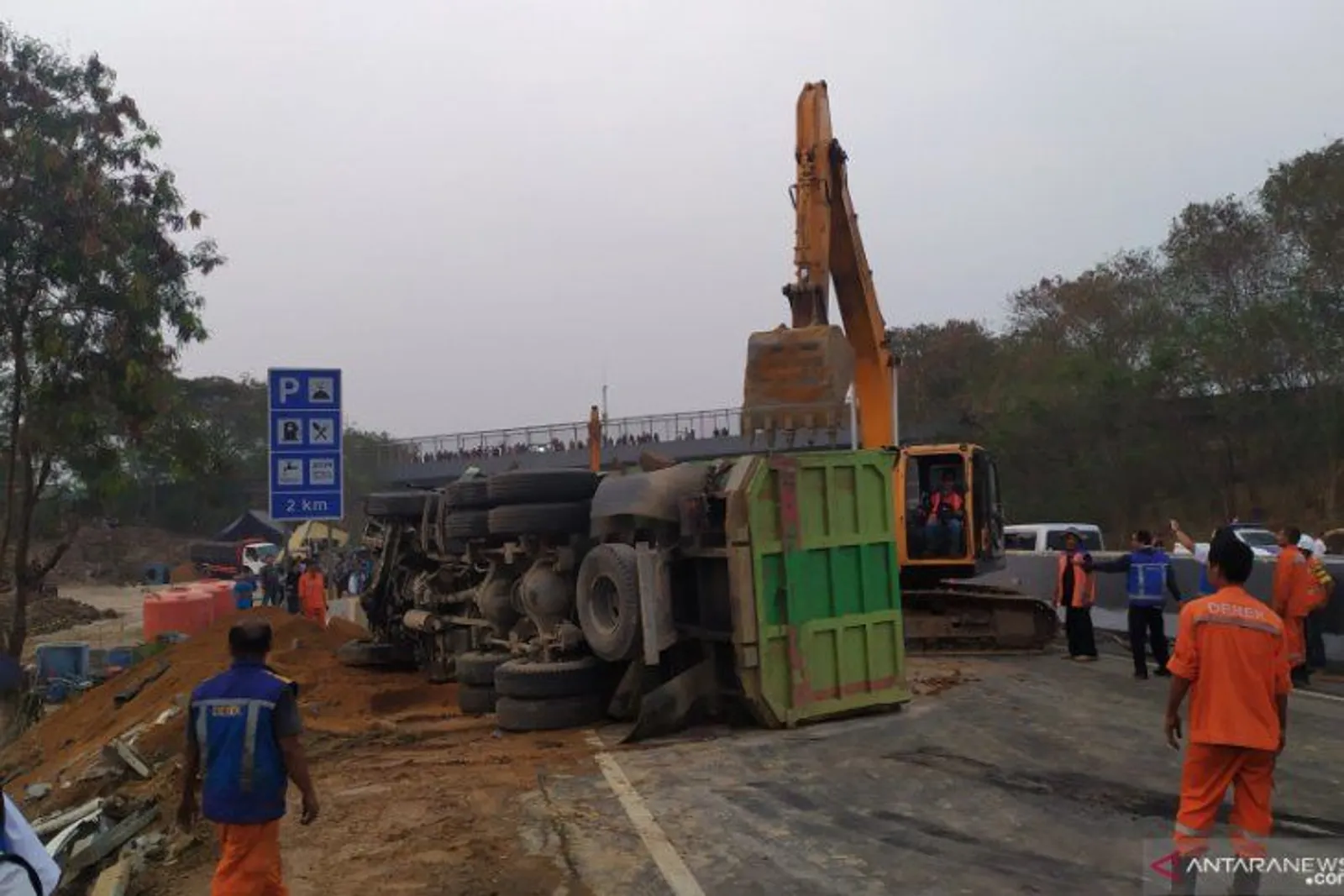 Detik-Detik Kecelakaan Maut di KM 91 Tol Cipularang