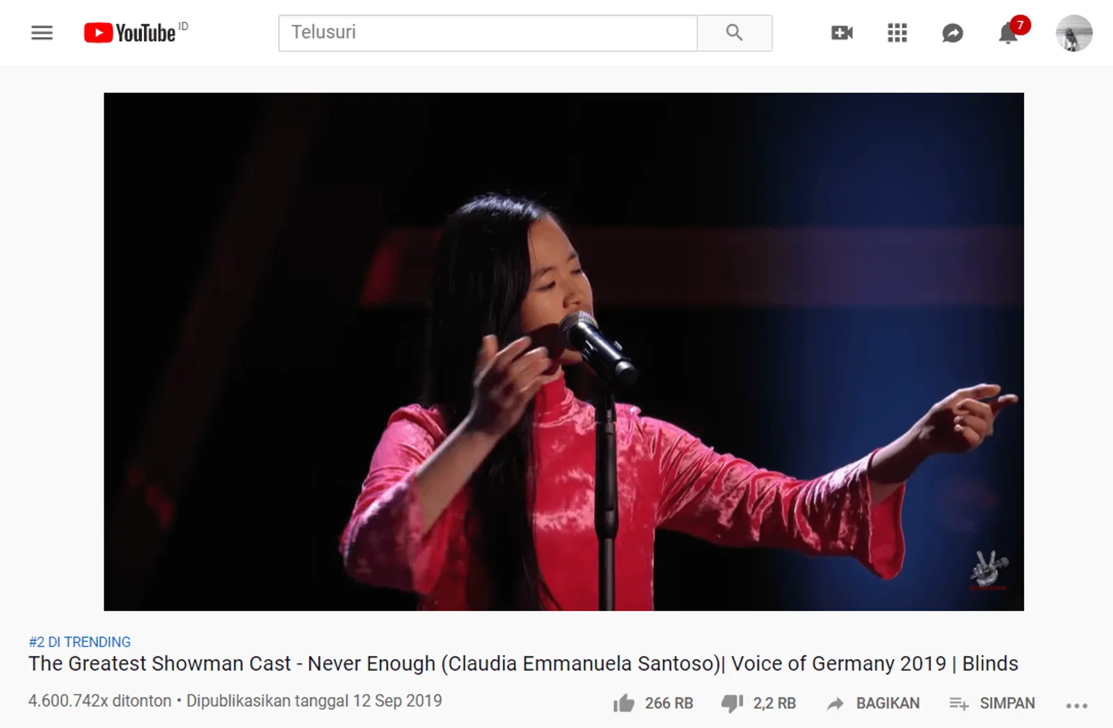 Ini 9 Fakta Claudia Emmanuela Santoso, Pemenang The Voice Germany