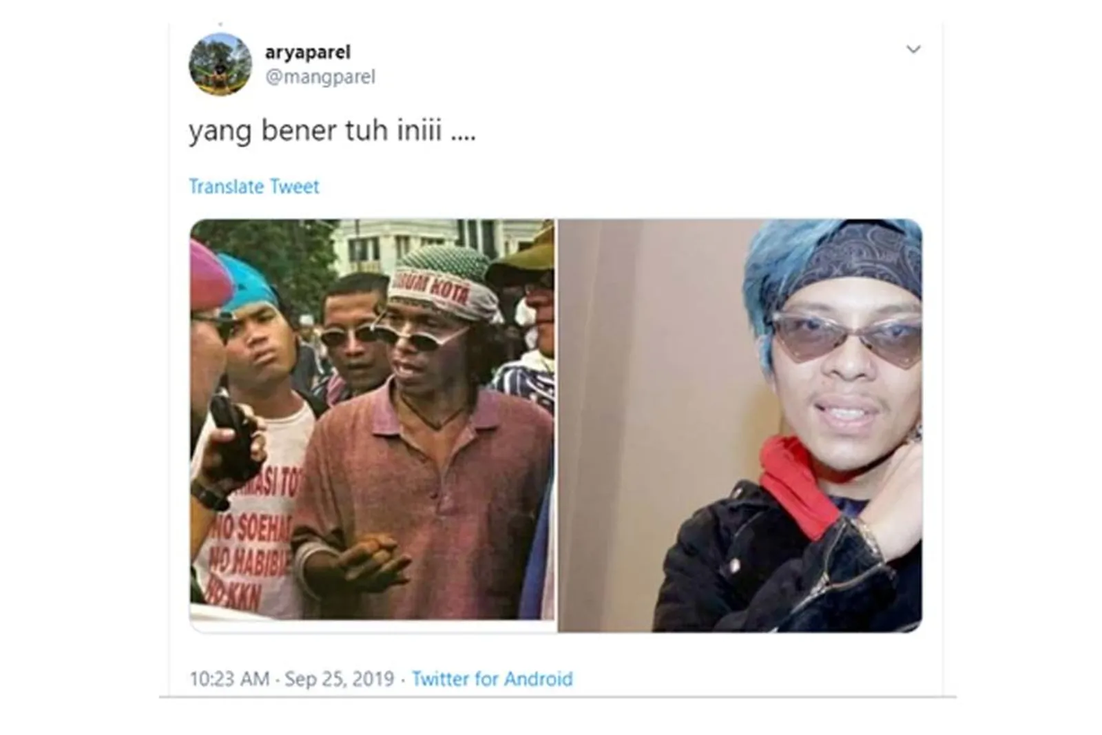 Meme Kocak Wajah Politisi 'Aku yang Dulu Bukanlah yang Sekarang' 