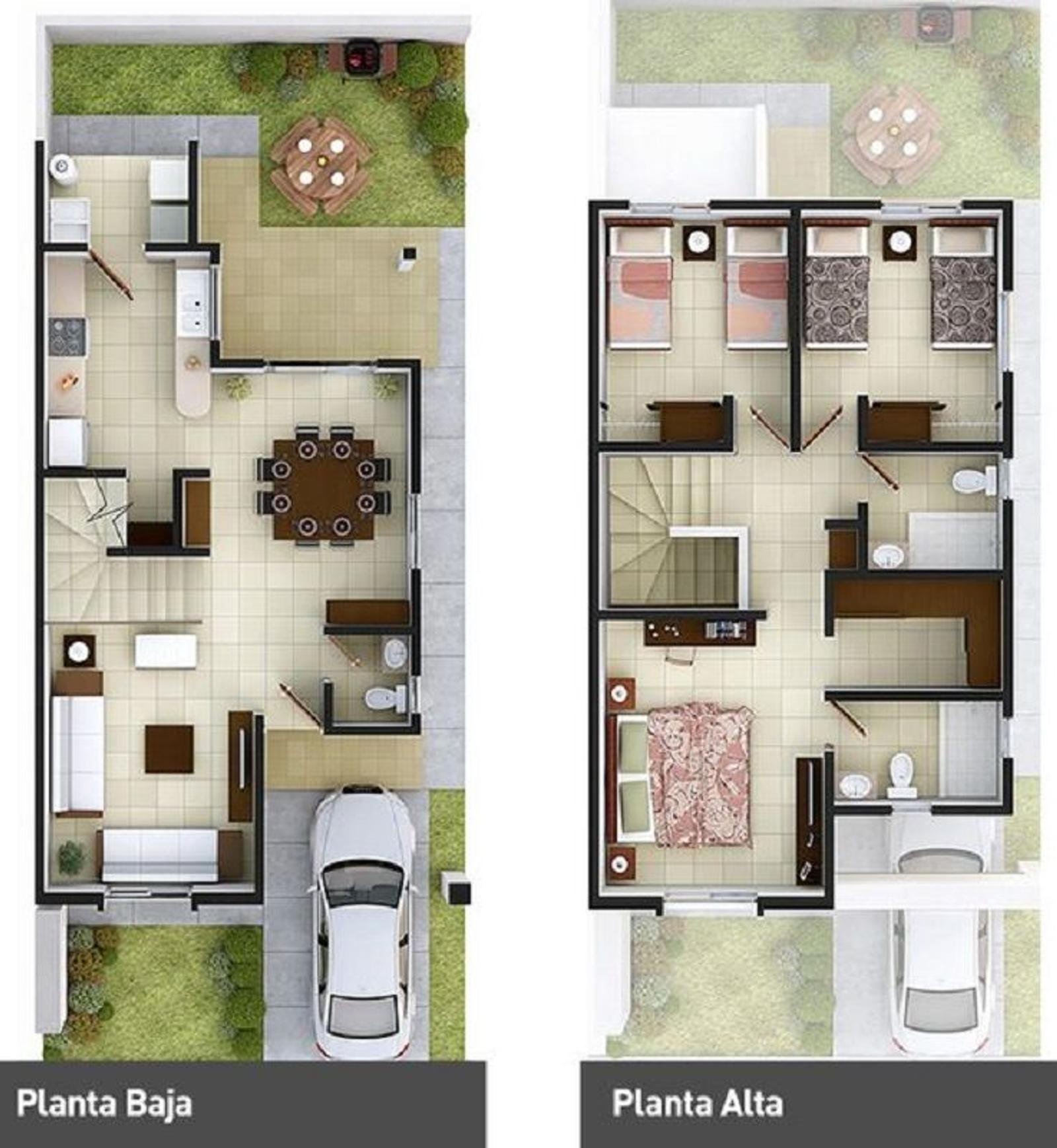 15 Desain Rumah Minimalis 2 Lantai, Cocok Buat Keluarga Baru