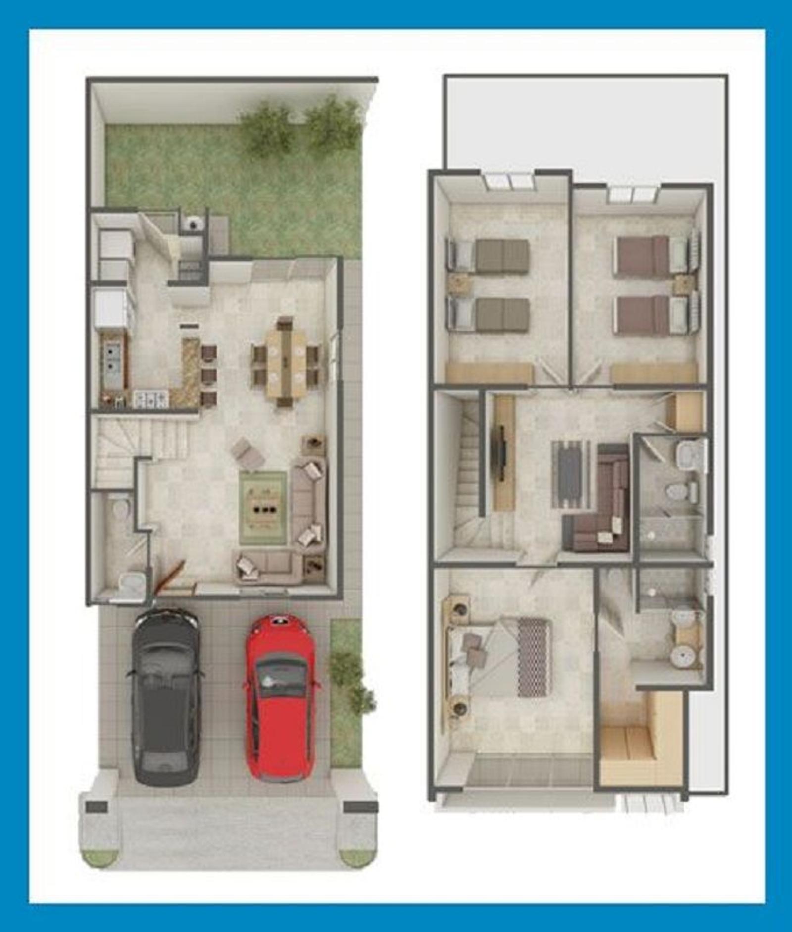 15 Desain Rumah Minimalis 2 Lantai, Cocok Buat Keluarga Baru