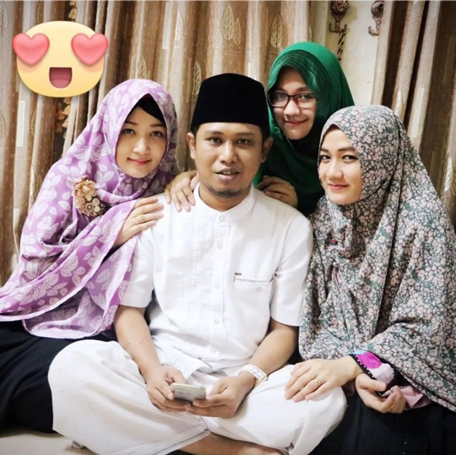 Bawa 3 Istri di Pelantikan DPR, 5 Fakta Kehidupan Poligami Lora Fadil