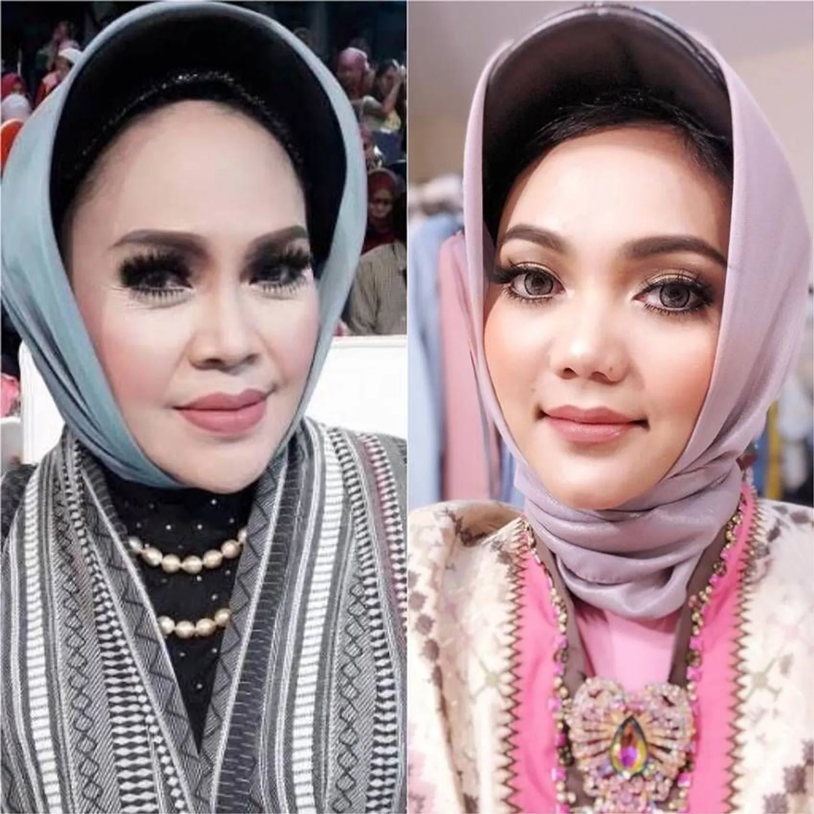 10 Transformasi Rina Nose Jadi Berbagai Karakter, Paling Mirip Siapa?