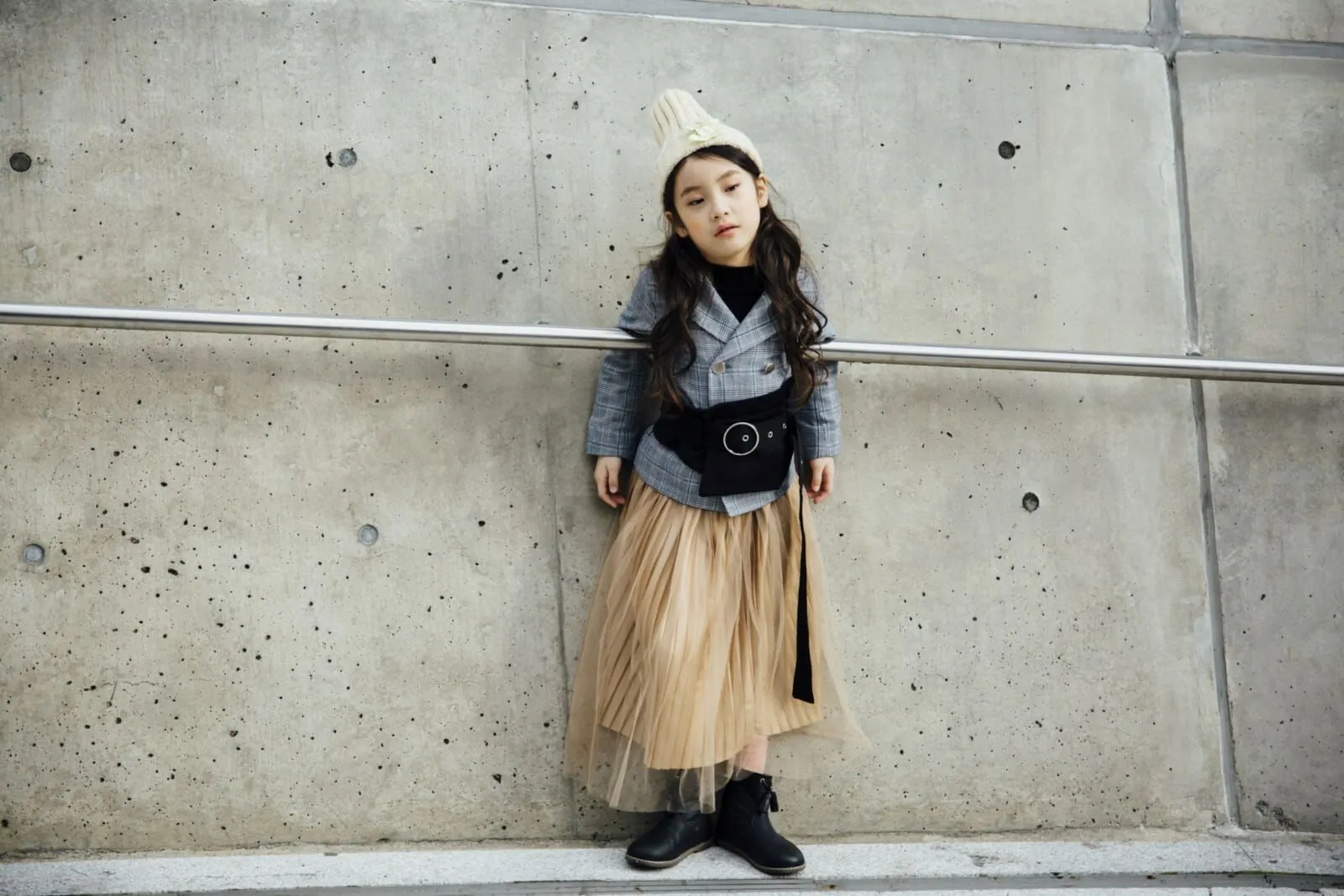 Gaya Gemas Anak-anak Korea di Seoul Fashion Week