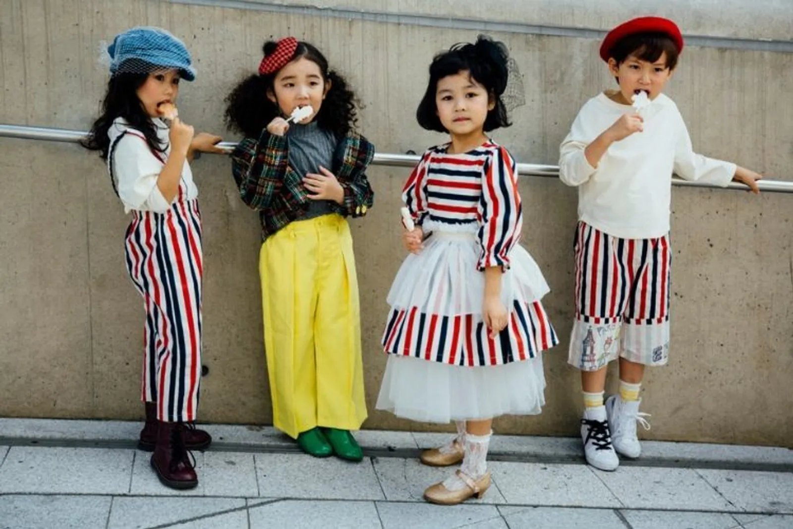 Gaya Gemas Anak-anak Korea di Seoul Fashion Week