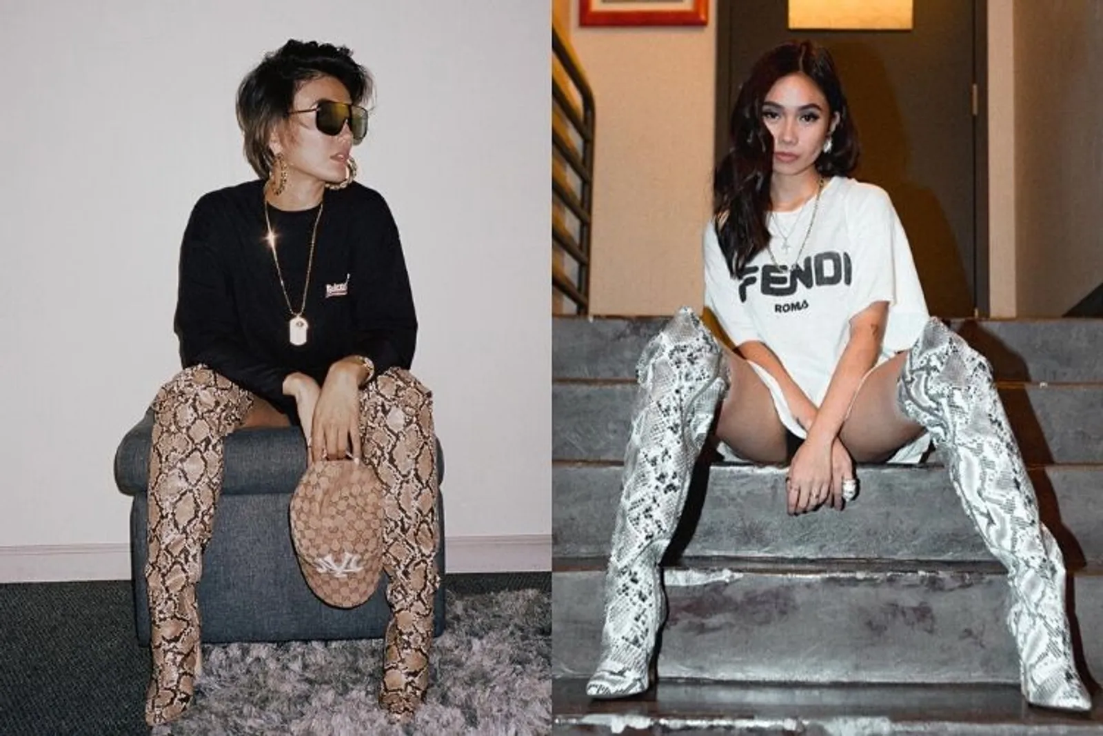 Sama-sama Go International, Ini Gaya Agnez Mo vs Niki Zefanya