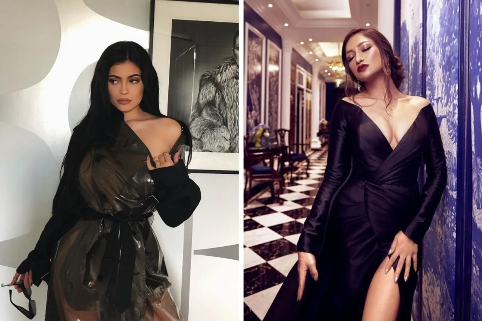 Begini Gaya Makeup Keluarga Azhari vs Keluarga Kardashian-Jenner