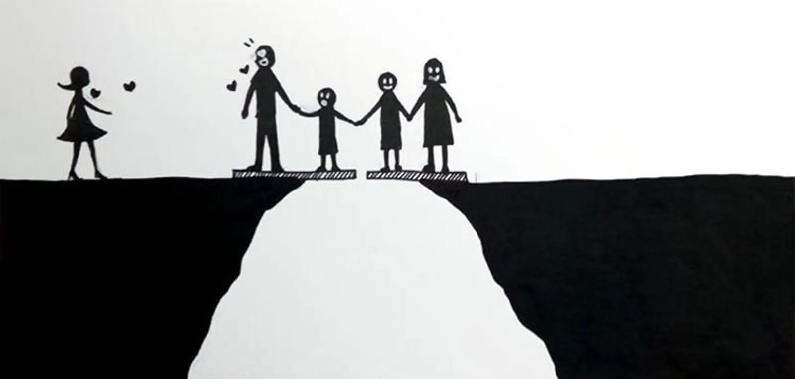 7 Ilustrasi Sederhana Ini Ingatkan Kita tentang Pedihnya Perceraian