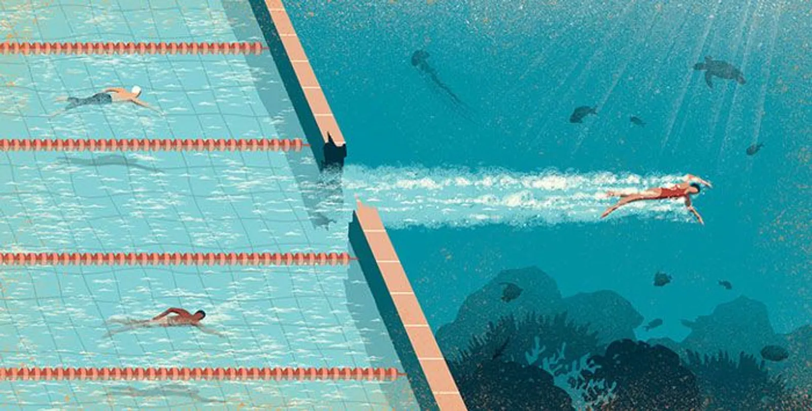 12 Ilustrasi Ini Menggambarkan Masyarakat Modern dan Problematikanya