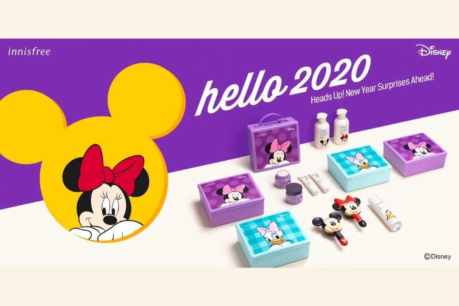 Innisfree Luncurkan HELLO 2020 Disney Collection-Limited Edition 