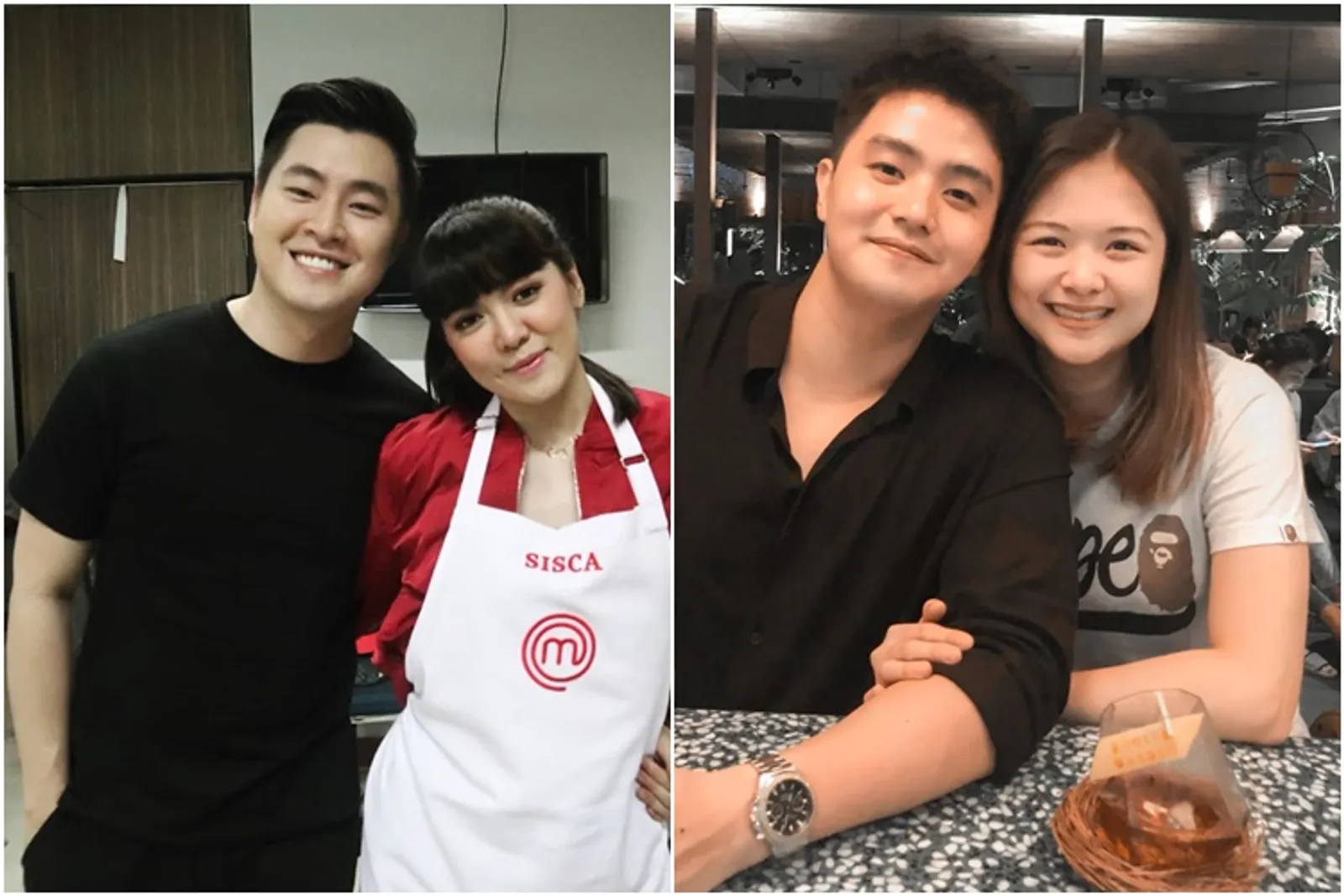 Cinlok di MasterChef, 10 Adu Gaya Pacaran Christo-Sisca vs Andy-Elin