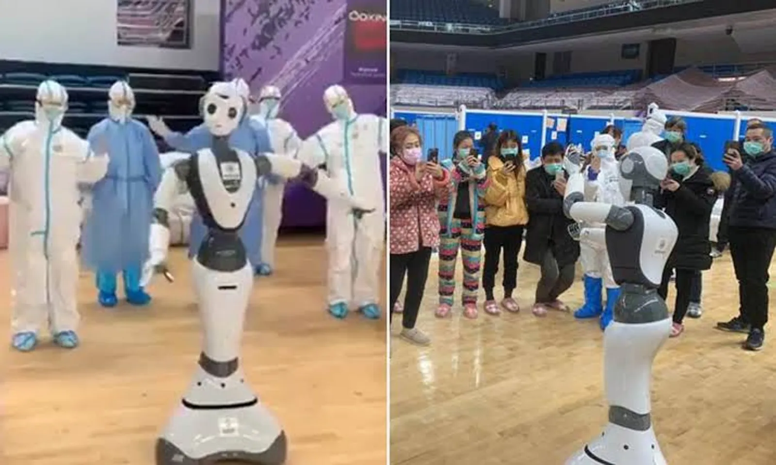 Rawat Pasien Corona, Rumah Sakit di Tiongkok Ini Gunakan Robot