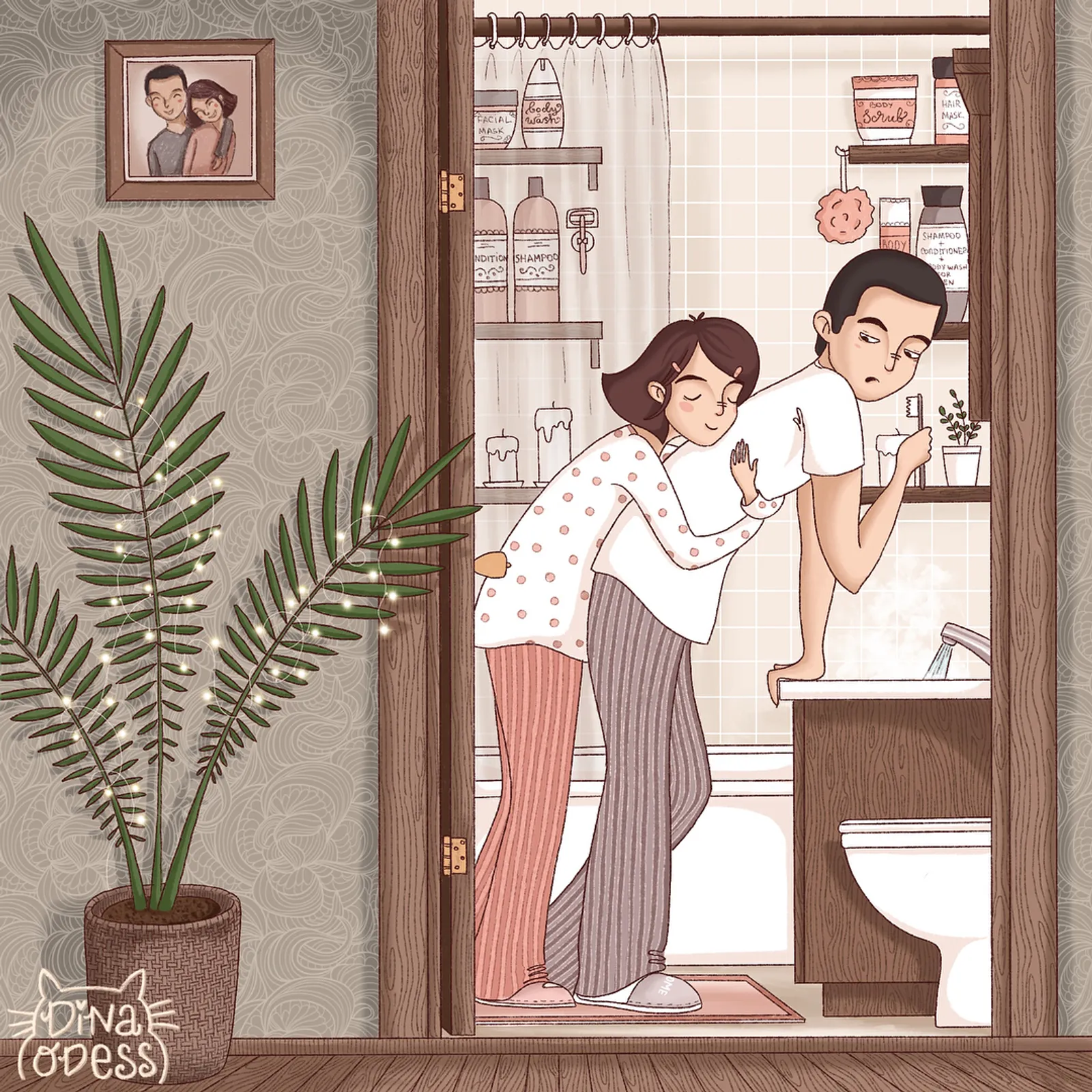 So Cute! 12 Ilustrasi Ini Gambarkan Si Dia Pasangan Ideal