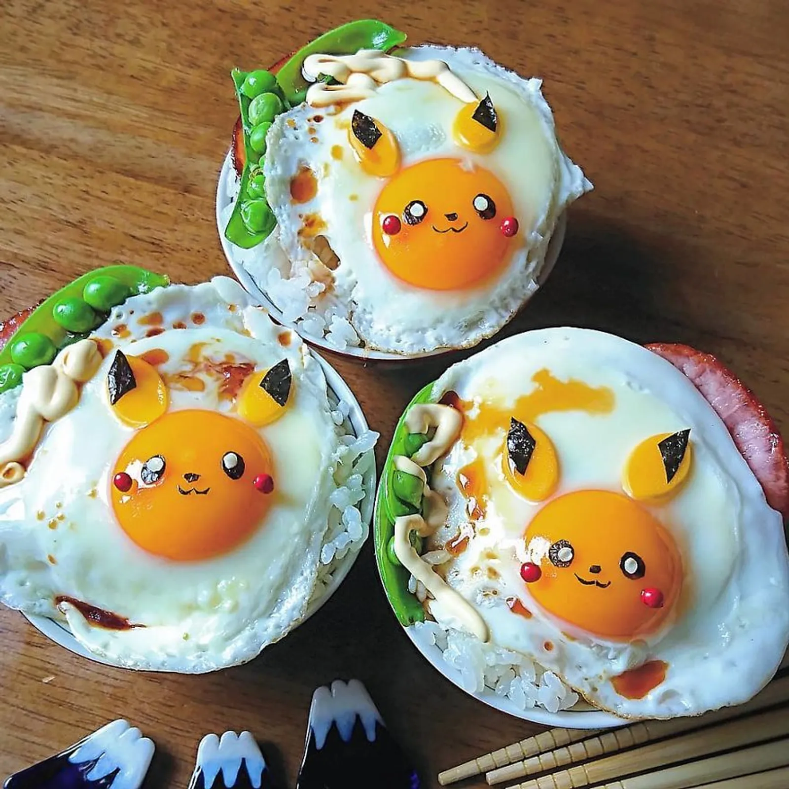 8 Karakter Egg Art yang Terbuat dari Telur Ceplok Ini Menggemaskan!