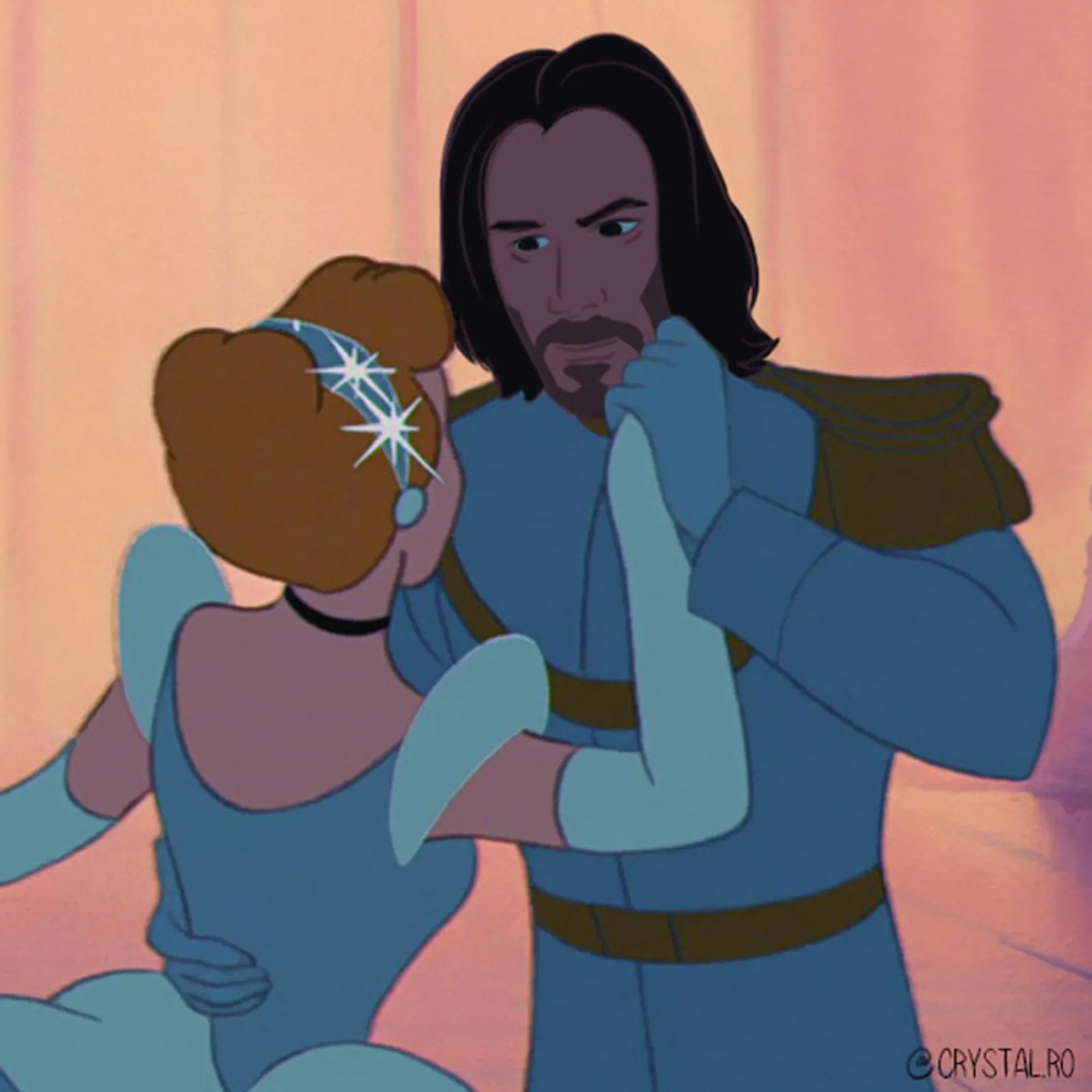 Begini Jadinya Kalau Keanu Reeves Jadi Disney Prince, Cocok Nggak, Ya?