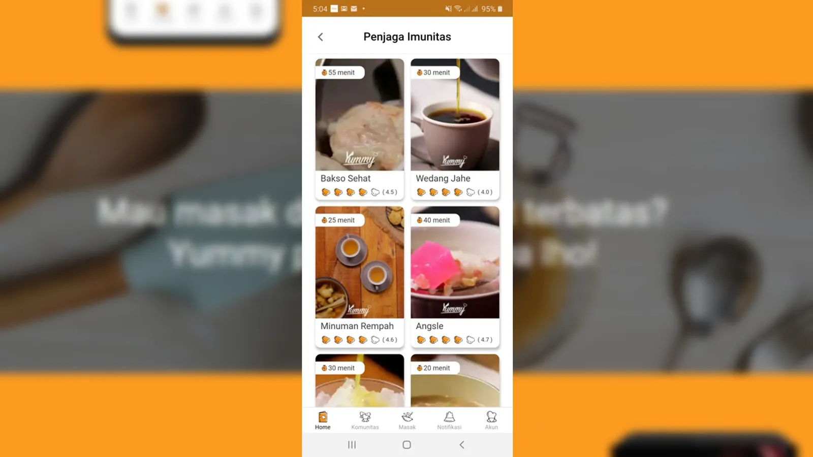 Menu Buka Puasa Sampai Makanan Sehat, Semua Ada di Yummy App 