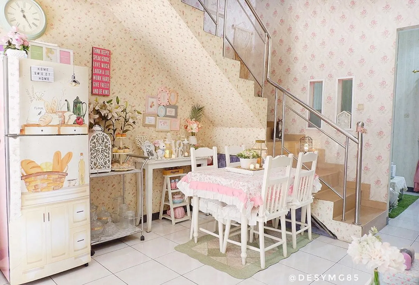 Inspirasi Dekorasi Rumah Bertema Shabby Chic yang Memikat