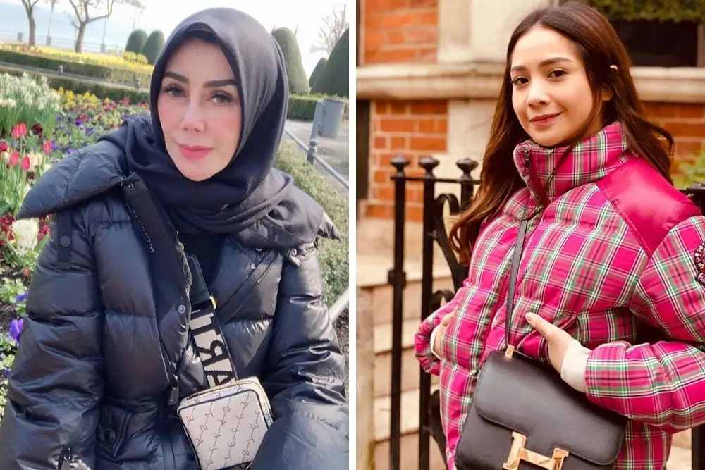 7 Potret Ini Buktikan Kekompakan Amy Qanita dan Nagita Slavina 