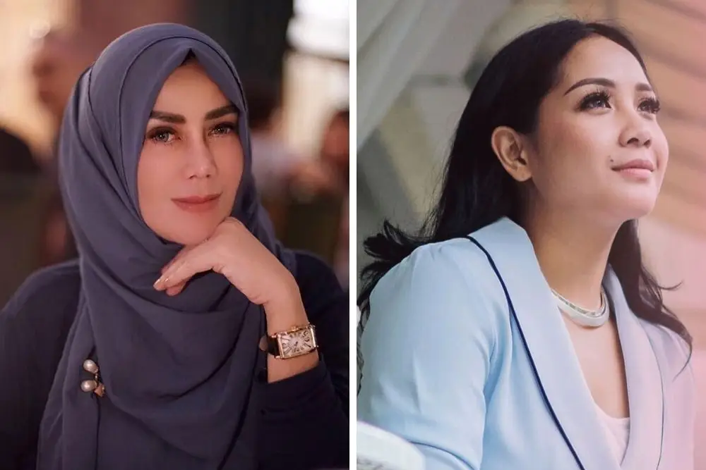 7 Potret Ini Buktikan Kekompakan Amy Qanita dan Nagita Slavina 