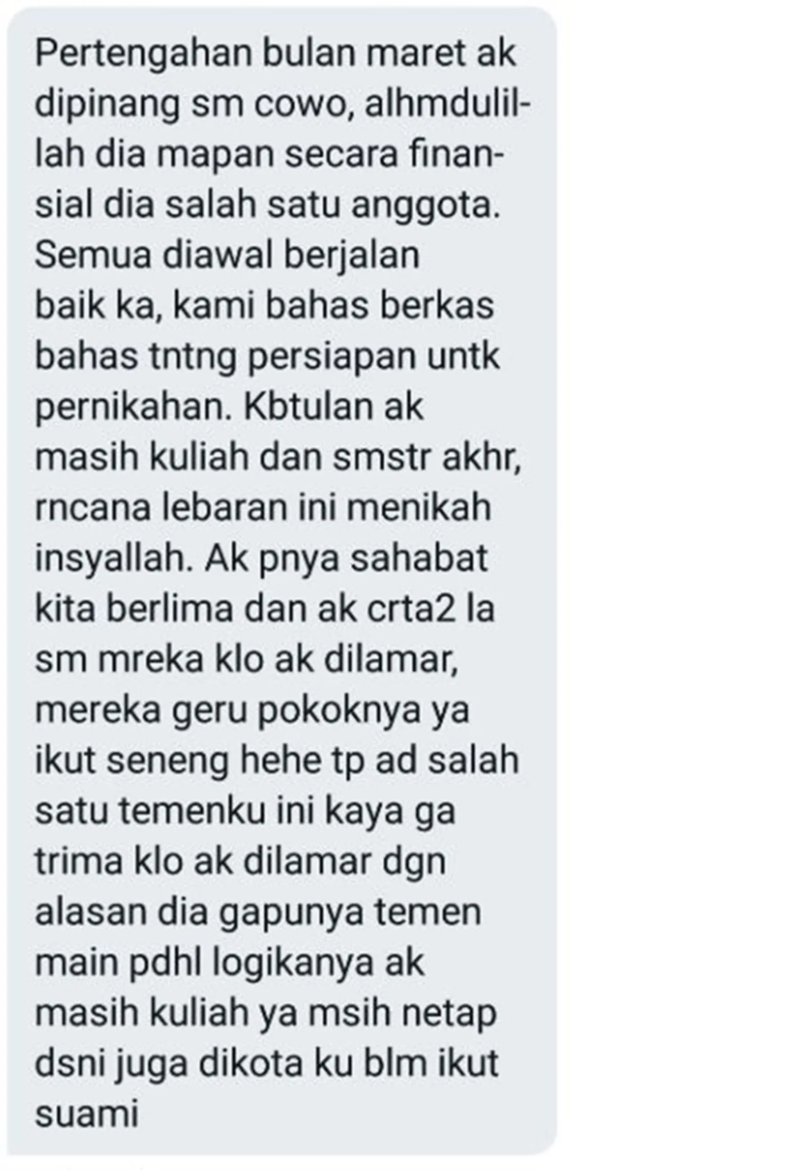 Kisah Sedih Perempuan Gagal Menikah karena Difitnah Sahabat Sendiri