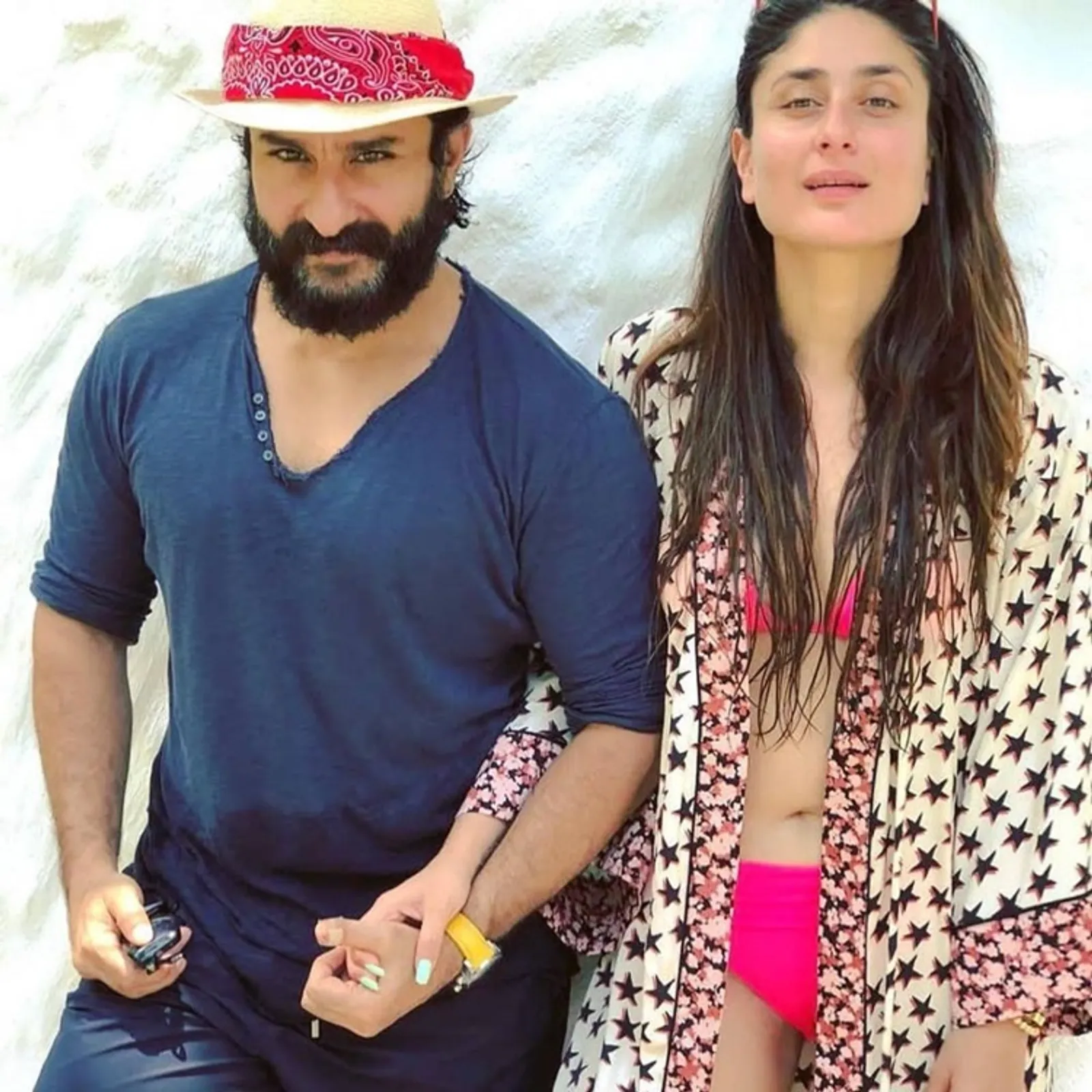 Nikah Beda Agama, Ini 9 Momen Mesra Kareena Kapoor dan Saif Ali Khan 