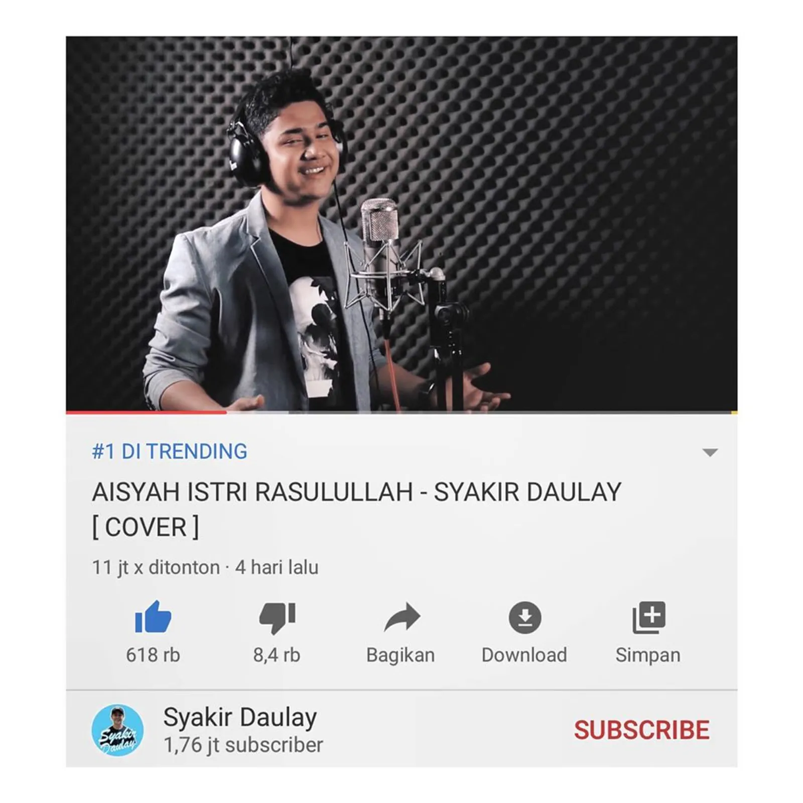 5 Fakta Perseteruan Syakir Daulay dengan Label Musik ProAktif