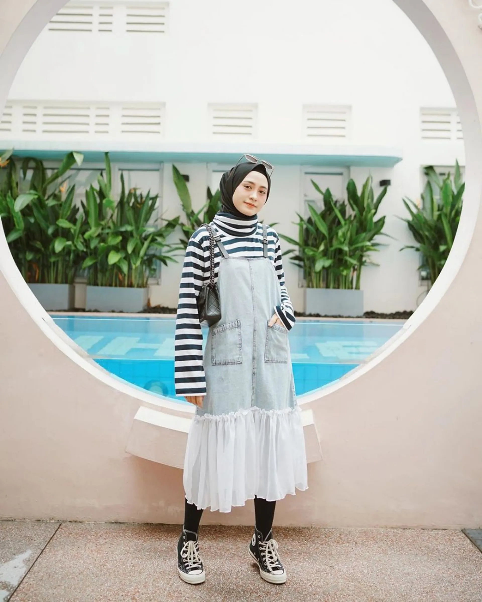 Tips Mengenakan Legging untuk Pemakai Hijab