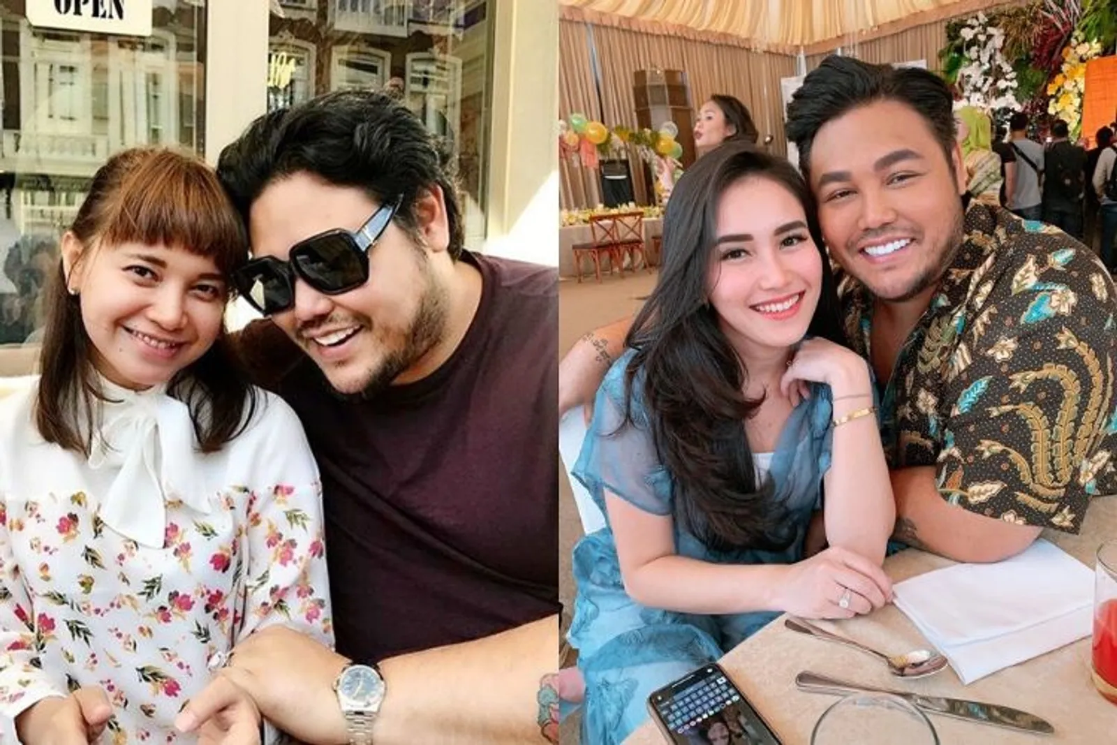 Perbandingan Gaya Mesra Ivan Gunawan & Rossa vs Ayu Ting-Ting