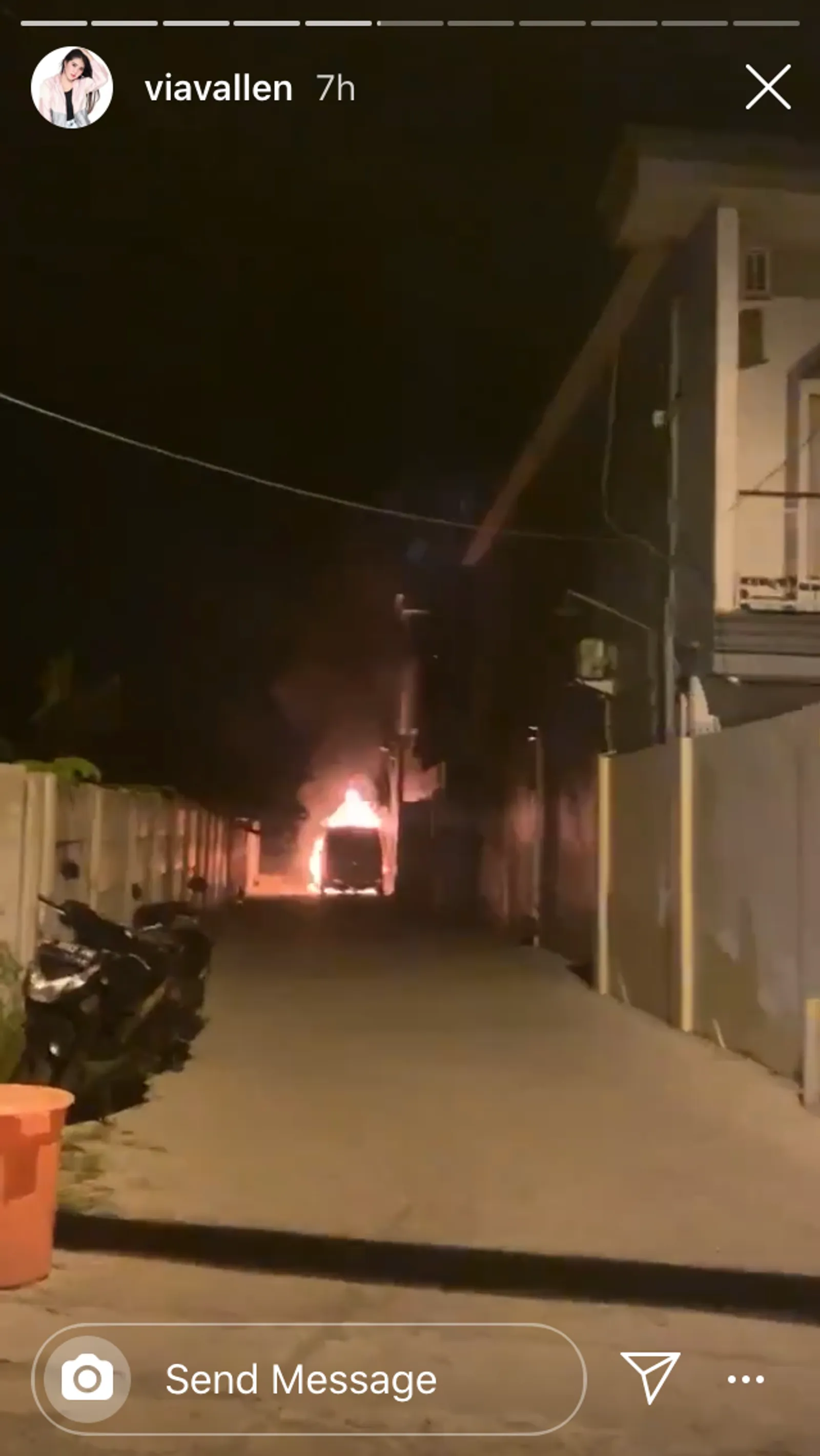 Mobil Via Vallen Dibakar Orang, Akhirnya Pelaku Tertangkap