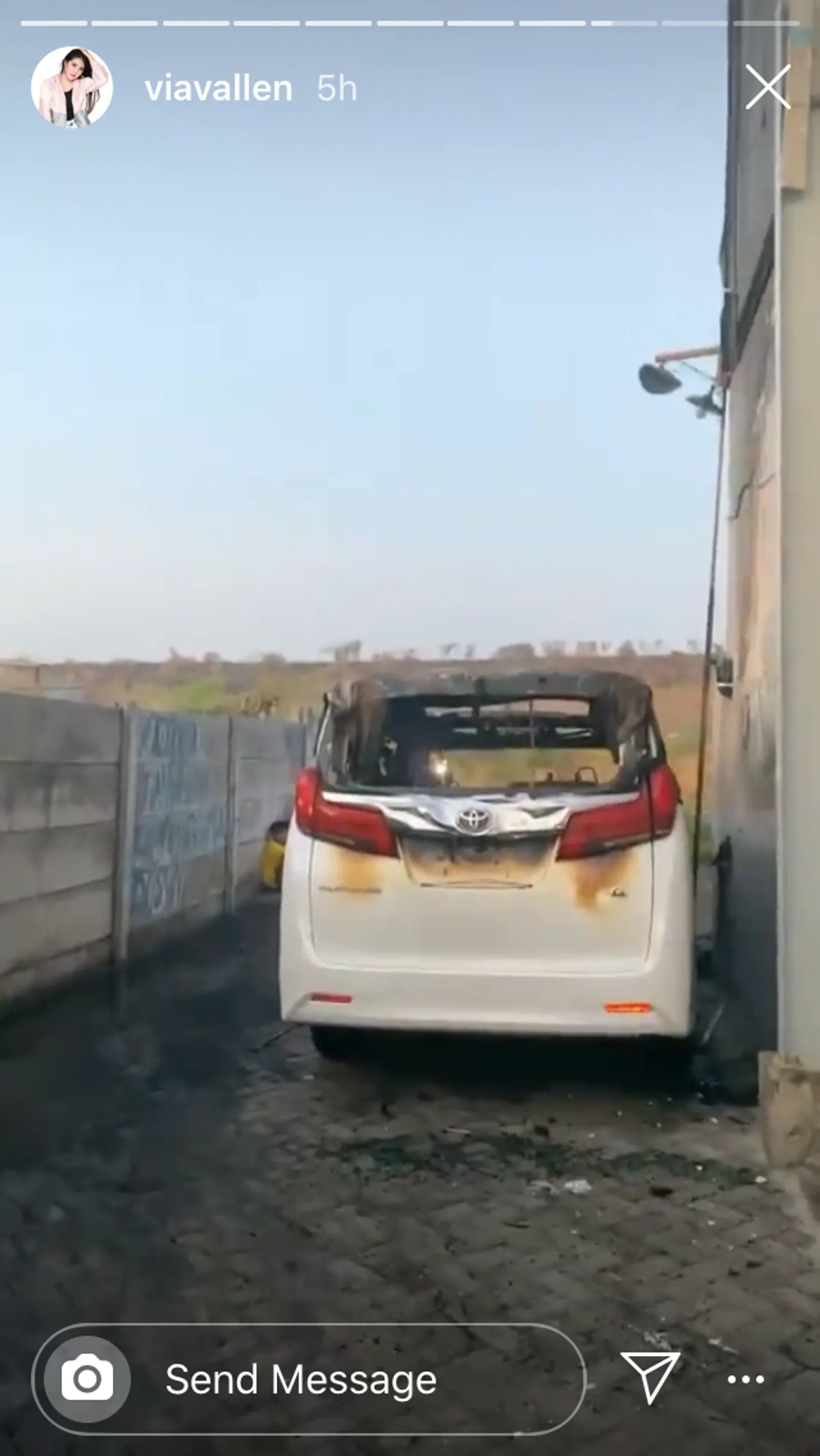 Mobil Via Vallen Dibakar Orang, Akhirnya Pelaku Tertangkap