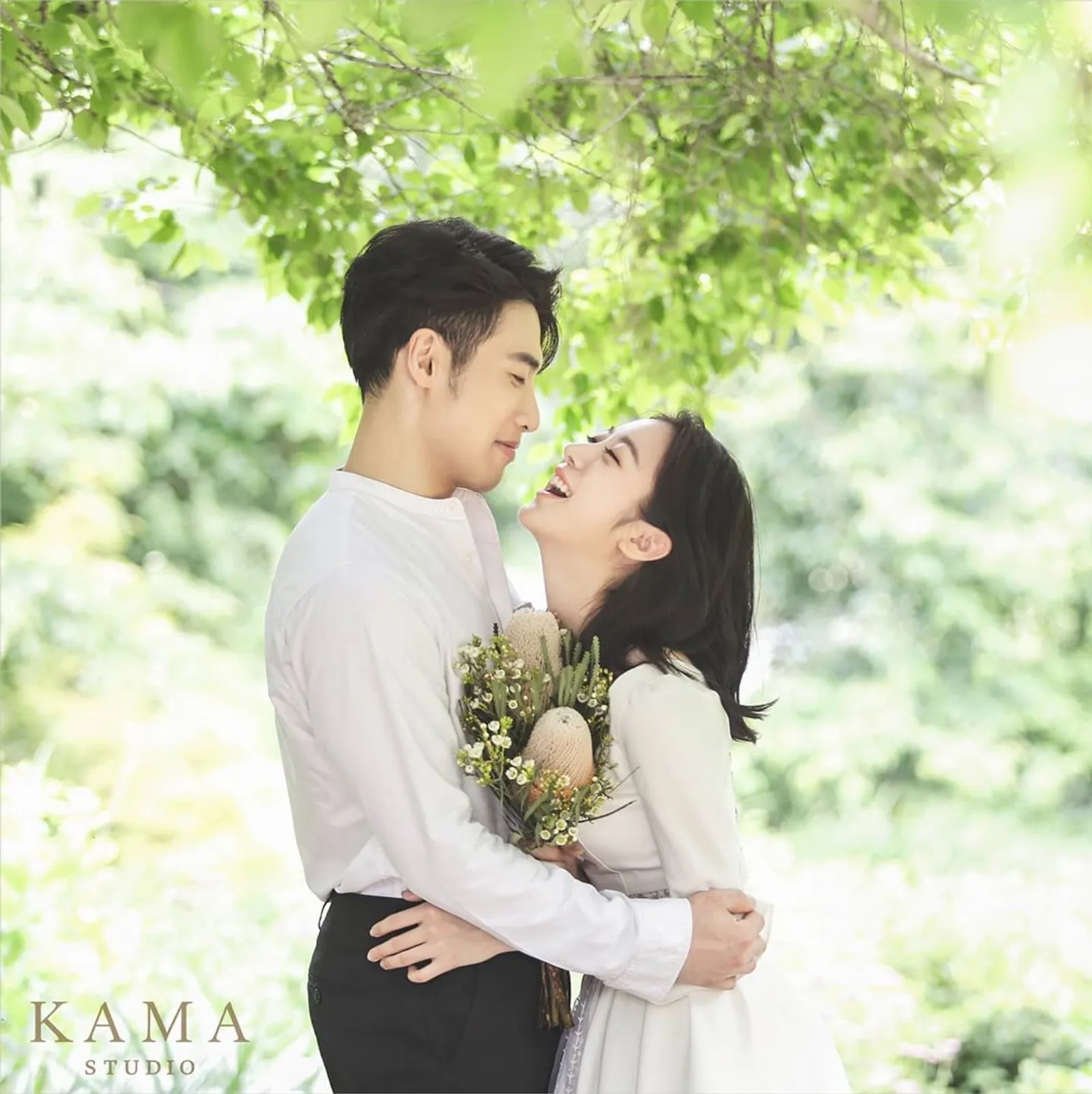 Unik! Ini Foto Pre-wedding Hye Rim eks Wonder Girls & Shin Min Chul