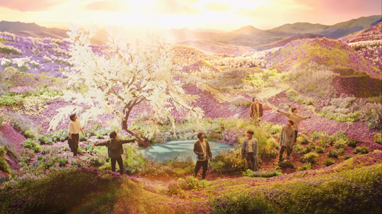 Bukan Efek CGI, 7 Kualitas Lokasi Syuting BTS "Stay Gold" Menakjubkan